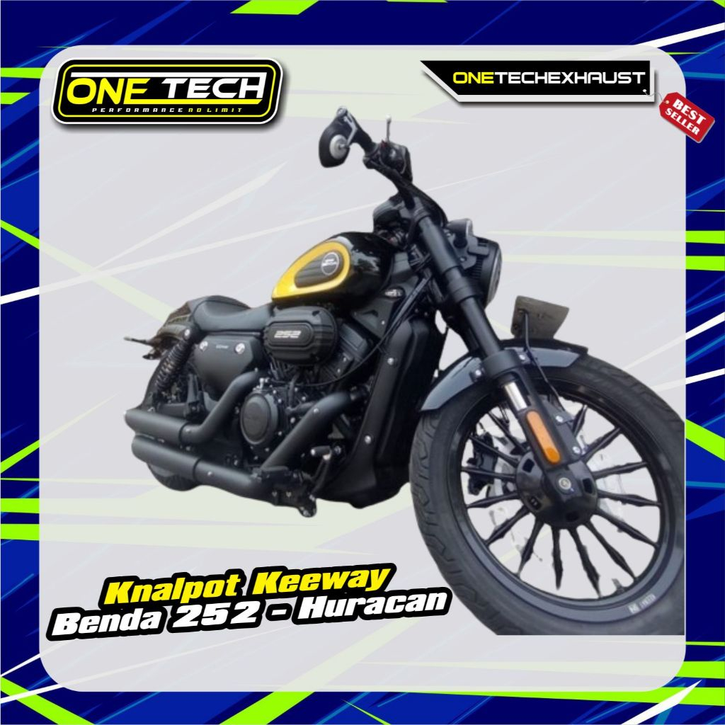 Jual Knalpot Keeway Benda 252 - Huracan | Shopee Indonesia