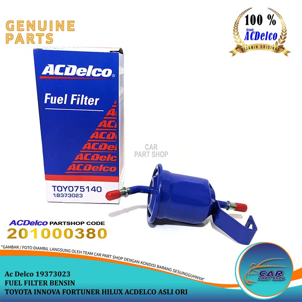 Jual FUEL FILTER BENSIN TOYOTA INNOVA FORTUNER HILUX ACDELCO ASLI ORI ...