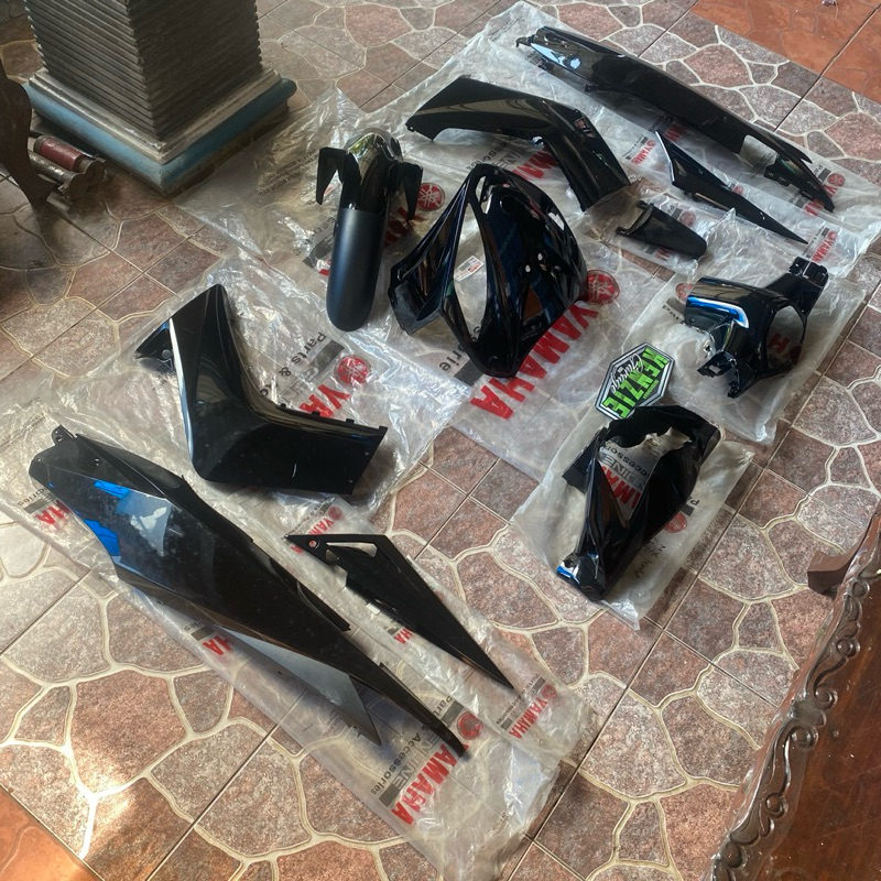 Jual Body Full set Yamaha Jupiter MX Old Lama Hitam Original YGP ...