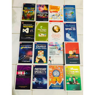 ( PROMO BUKU MURAH ORIGINAL ) BUKU KOMPUTER / TEKNOLOGI / EXCEL / MS ACCESS / APLIKASI