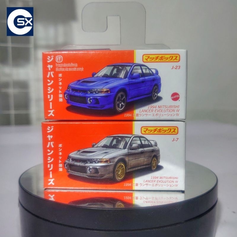 Jual MATCHBOX Mitsubishi Lancer Evolution IV Japan Series Moving Part ...