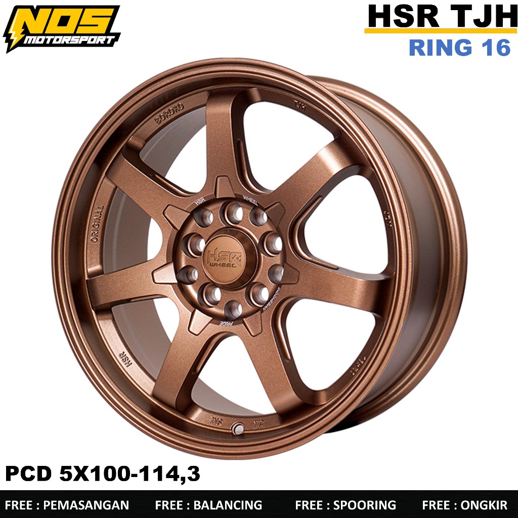 Jual Pelek mobil toyota rush hsr tjh ring 16 lubang baut 5 lebar 7 ...