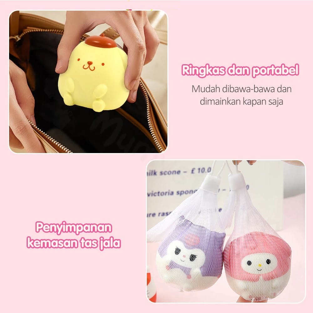 Jual Mouseman - Squishy Kuromi Melody Kitty Cinnamoroll Sanrio / Mainan ...