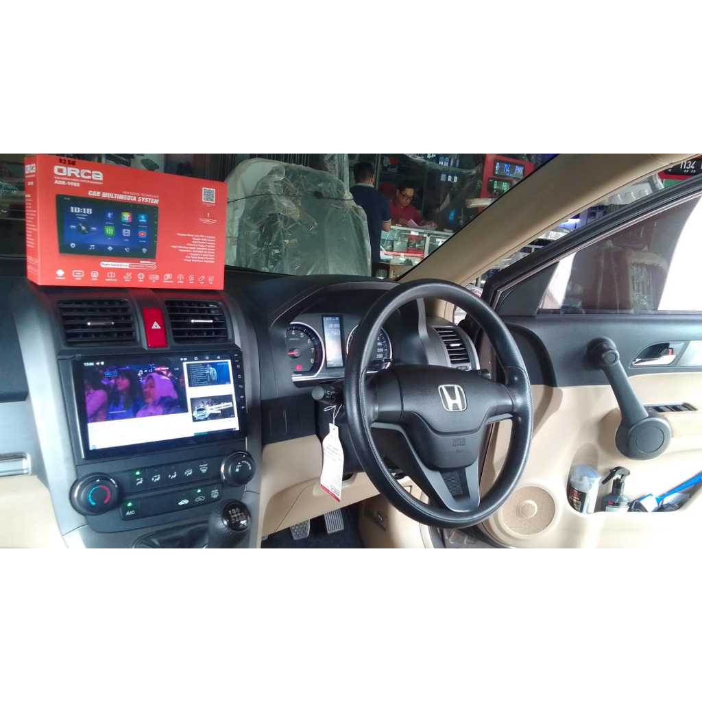 DOUBLE DIN DOUBLEDIN HEADUNIT HEAD UNIT ANDROID ORCA 9 INCH UNTUK SEMUA MOBIL FULL SET