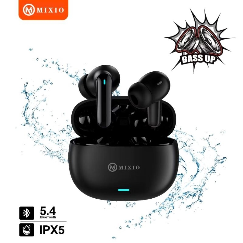 Jual MIXIO X8 TWS EARBUDS SUPER BASS WIRELESS BLUETOOTH EARPHONE TWS ...