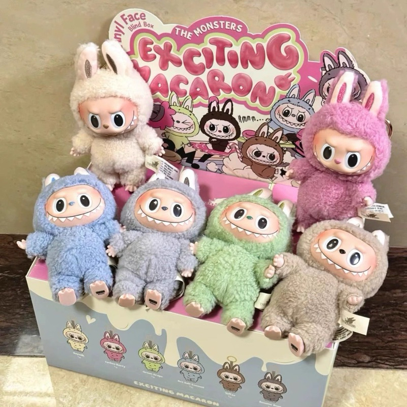 Jual READY STOCK Labubu Pop Mart The Monsters Exciting Macaron V1 Vinyl ...