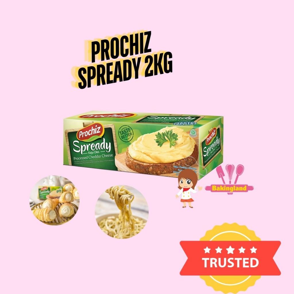 Jual Prochiz Spready 2kg keju oles | Shopee Indonesia