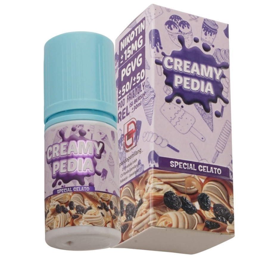 Jual Creamypedia Special Gelato Pods Friendly 30ML - Liquid Gelato ...