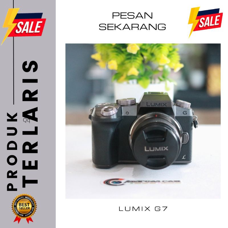 Jual Panasonic G7 Kit 1442mm F/3.55.6 OIS / Lumix G7 Kit / Panasonic