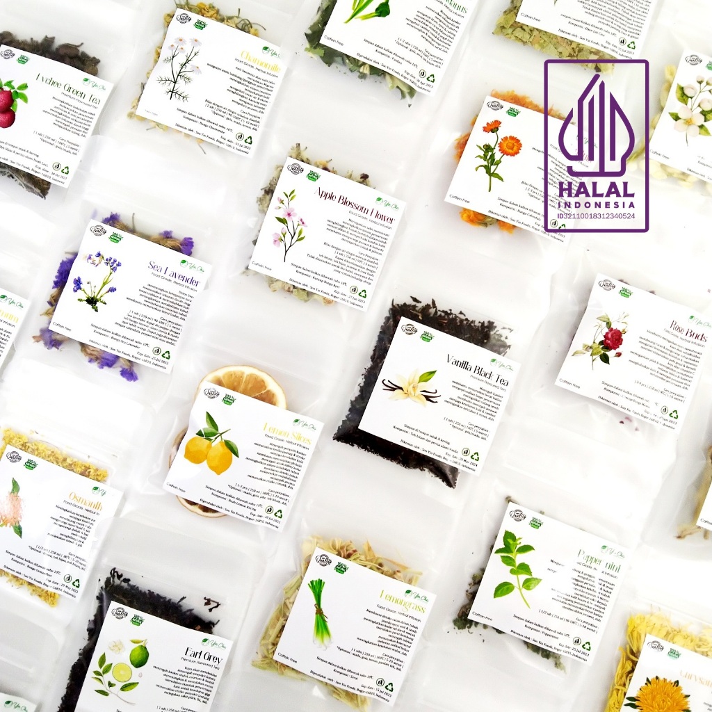Jual (Minimal 5 pcs)Trial Size All Variant Tea & Tisane Premium ...