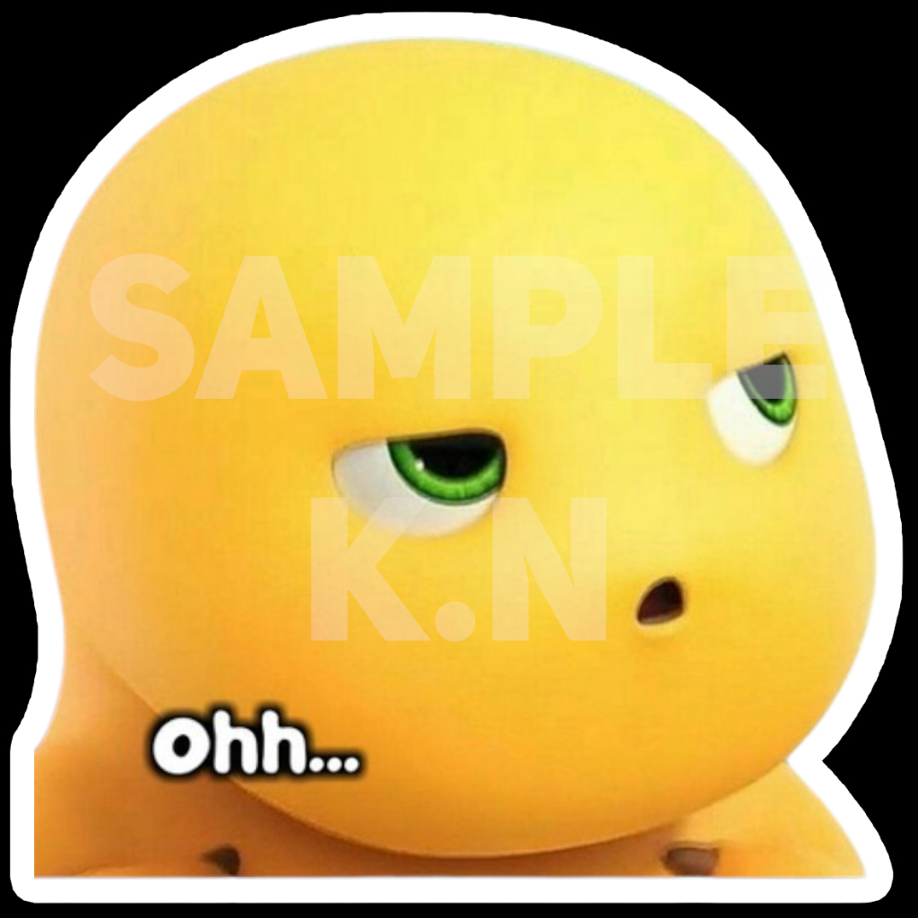 Jual STICKER MEME VIRAL DINO KUNING LUCU | PART 2 | Shopee Indonesia