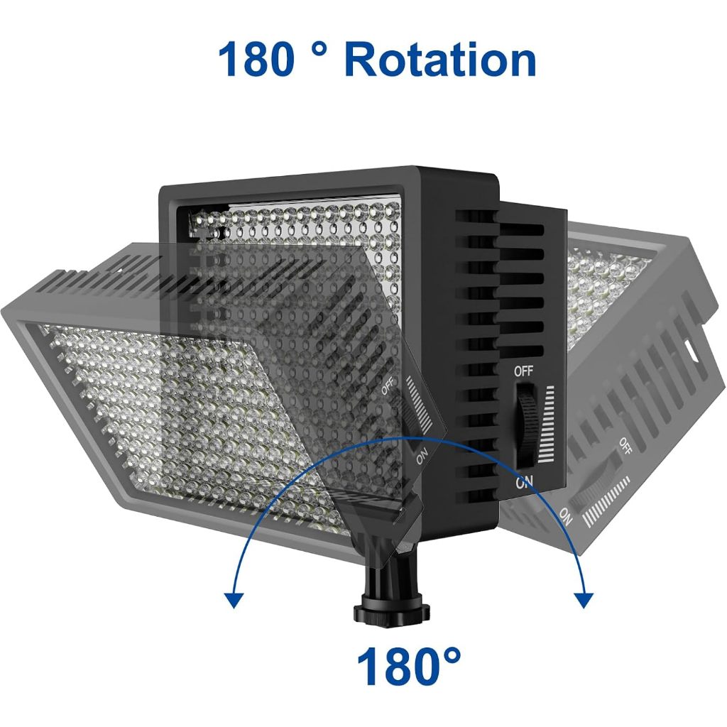 Jual LED Video Light HD-160 160pcs LED Bulbs for DSLR and Mirrorless ...