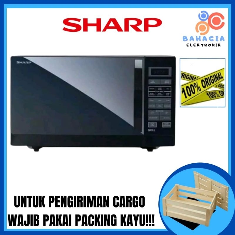 Jual SHARP R-728 K Hitam MICROWAVE GRILL | Shopee Indonesia