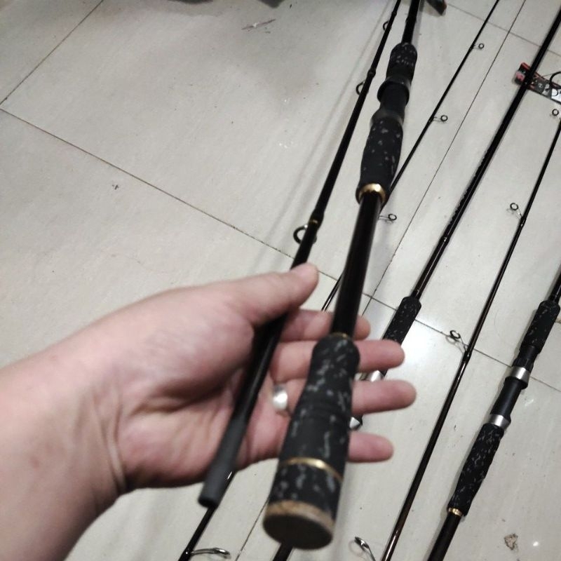 Jual joran pancing carbon getsu kaiyo pro angler fuji ring 240 270 300 ...