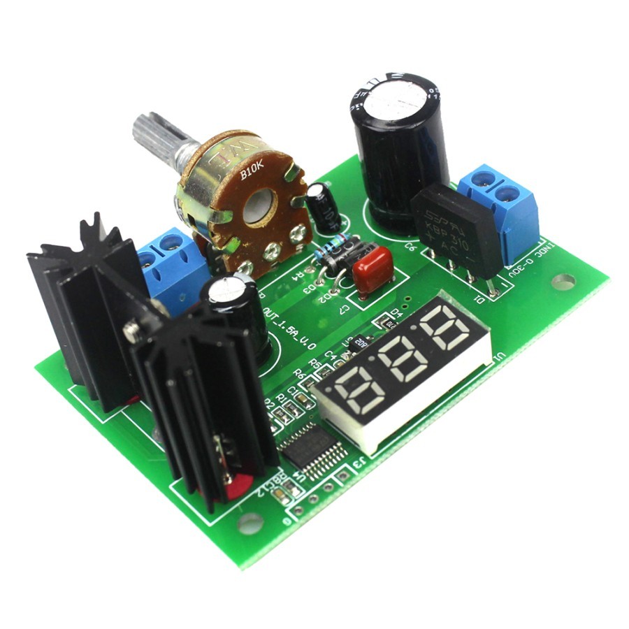 Jual LM317 Adjustable Voltage Regulator Step Down Power Supply 2A ...