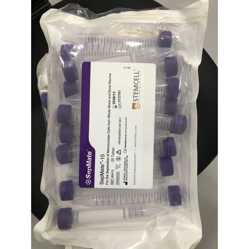 Jual Tabung SEPMATE 15ml dan Lymphoprep (Penelitian dengan Isolasi ...