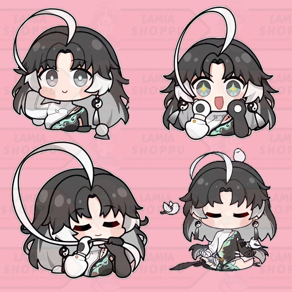 Jual Sticker Wuthering Waves Jianxin Chibi | Sticker Jianxin WuWa ...