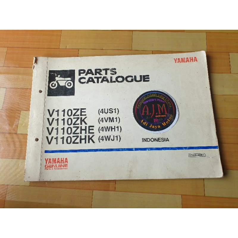 Jual Buku Part Catalog Katalog Copian Yamaha Fizr F1zr 1996 | Shopee ...