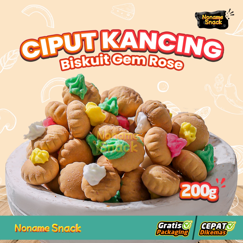Jual NoName Snack - Cemilan Ciput Kancing Tradisional Jadul Grosir ...