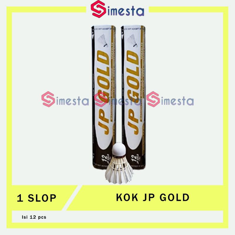 Jual Shuttlecock JP Gold Kok Badminton Kok Bulutangkis JP Gold | Shopee ...