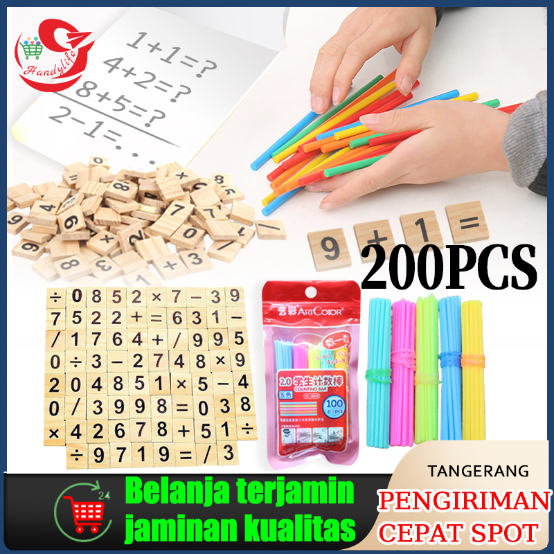 Jual Intelligence Stick / Mainan Edukasi Menghitung Matematika/Belajar ...