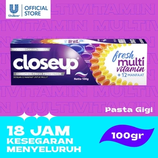 Closeup Pasta Gigi Fresh Multivitamin Complete Fresh Protection 100g Multi Benefit