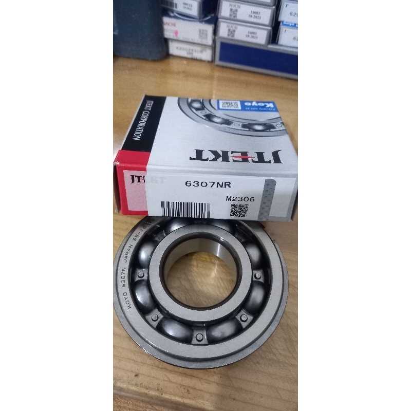 Jual Ball bearing 6307 NR KOYO Original (snap ring) | Shopee Indonesia