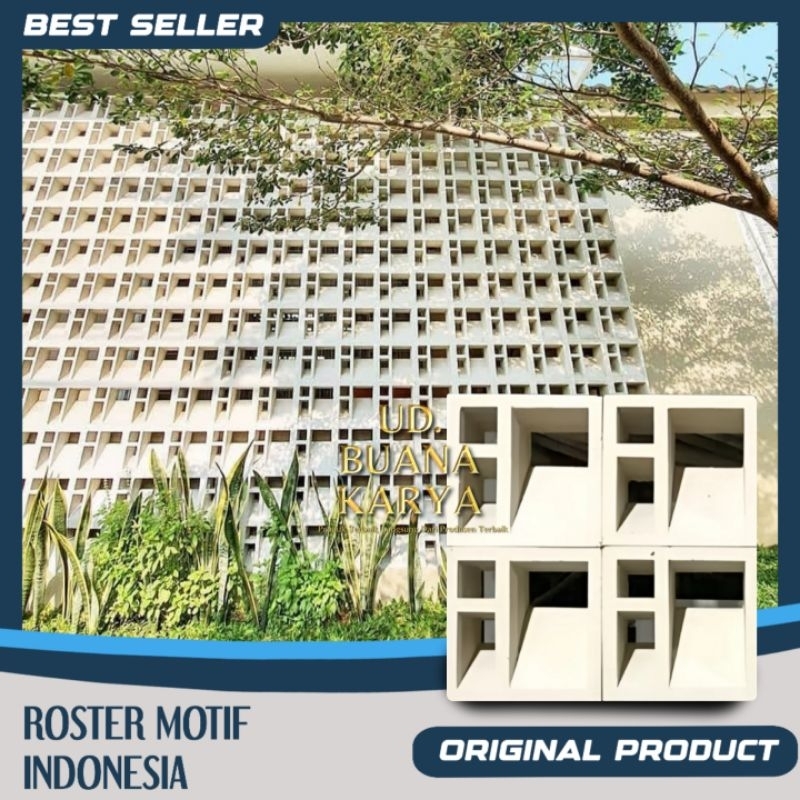 Jual Roster Motif Di Pulau Jawa | Roster Beton Minimalis Motif | Roster ...