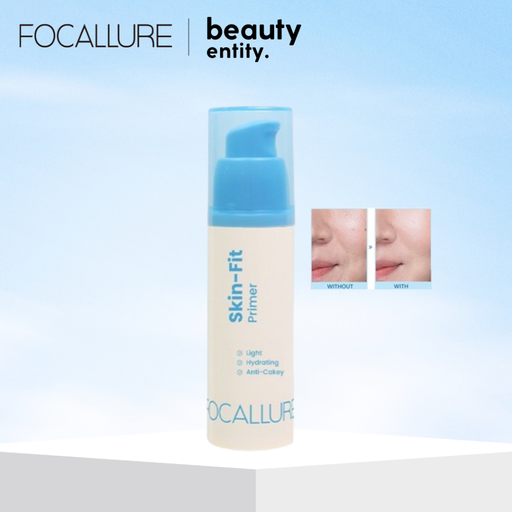 Jual FOCALLURE SkinFit Primer AntiCakey Locks Makeup OilControl