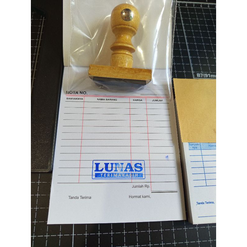 Jual cap lunas | stempel lunas | stempel lunas isi tinta | cap lunas ...