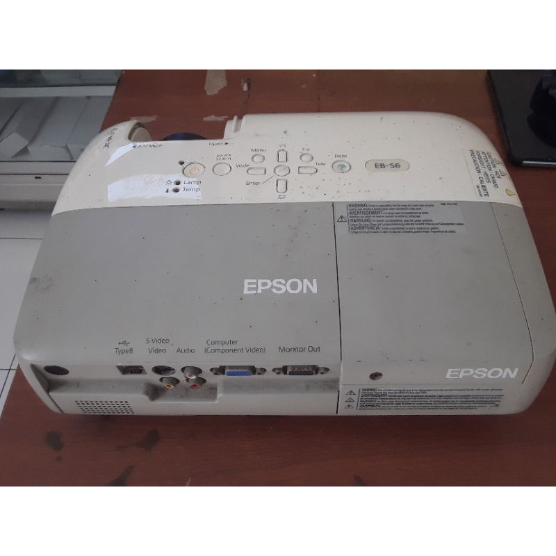 Jual LCD PROYEKTOR EPSON EB-S6 SECOND_BEKAS NORMAL | Shopee Indonesia