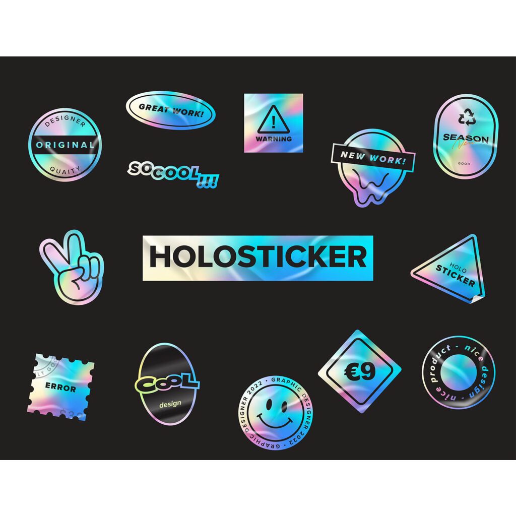 Jual CETAK + POTONG STIKER A3 HOLOGRAM | Shopee Indonesia