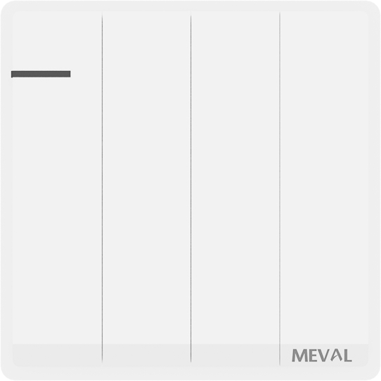 Jual MEVAL Stop Kontak Saklar dan Soket Minimalist - White Basic ...