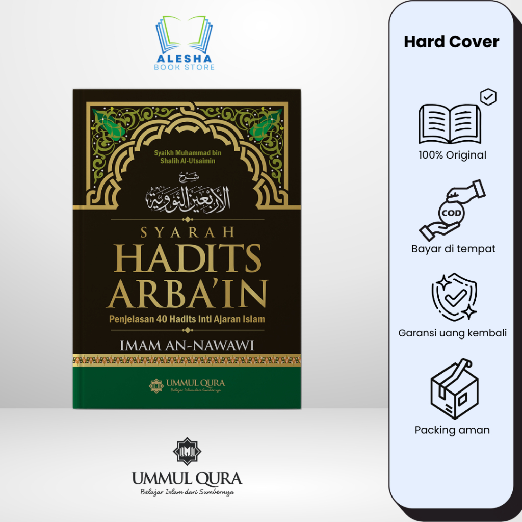 Jual Kitab Terjemahan Syarah Hadist Arbain 'Imam An-Nawawi - Ummul Qura ...