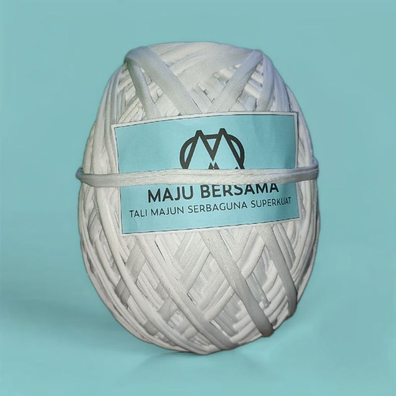 tali majun perkebunan/kerajinan warna putih bahan spandek balon berat 800grm