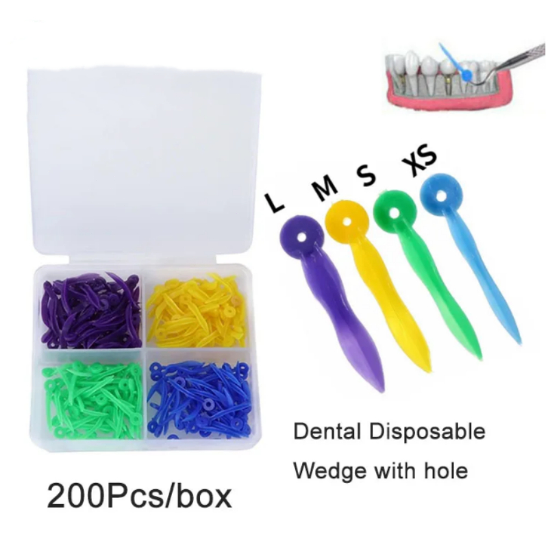 Jual Dental teeth wedges wedge matrix matriks diastema gigi filling ...