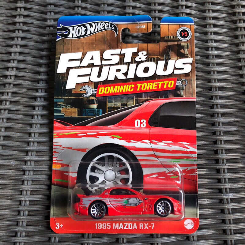 Jual Hot Wheels 1995 Mazda RX-7 Fast & Furious Wave 2 dan Dominic ...