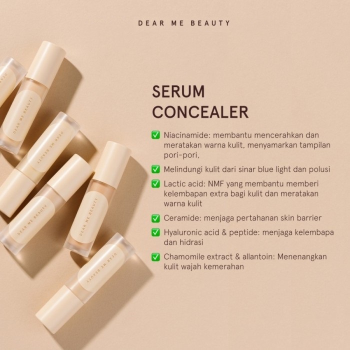 Jual Dear Me Beauty Serum Concealer | Shopee Indonesia