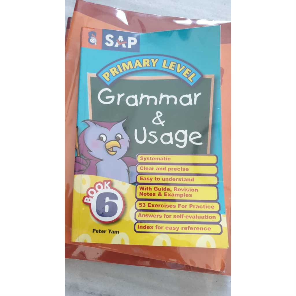 Jual PRIMARY LEVEL GRAMMAR & USAGE BOOK 6 BUKU SINGAPORE / KURIKULUM ...