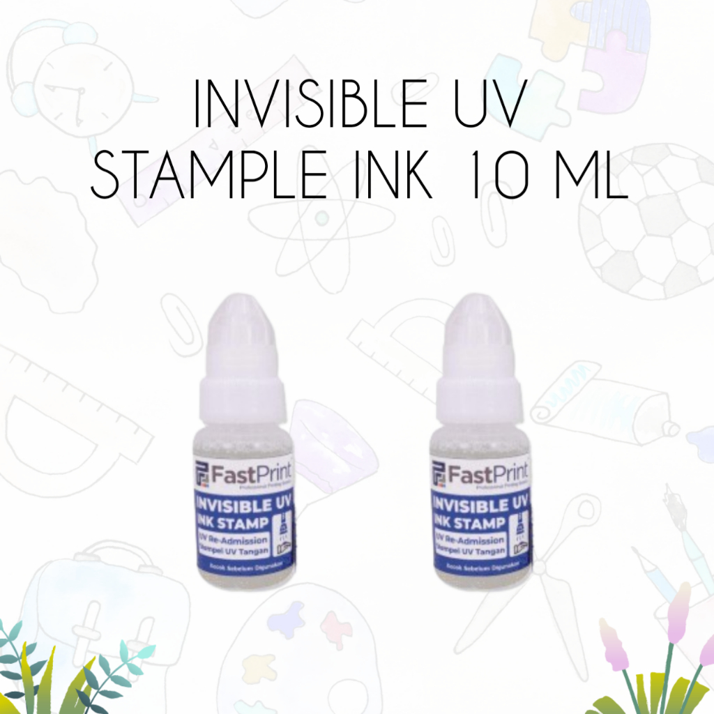 Jual Tinta Stempel UV (Invsible Ink Stamp) 10 ML | Shopee Indonesia