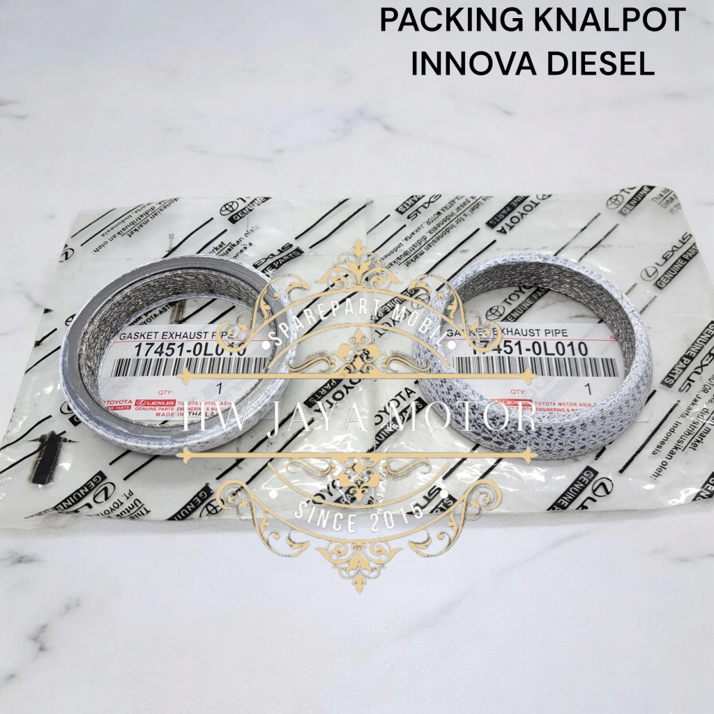Jual PACKING PAKING KNALPOT INNOVA DIESEL HILUX DIESEL FORTUNER DIESEL ...