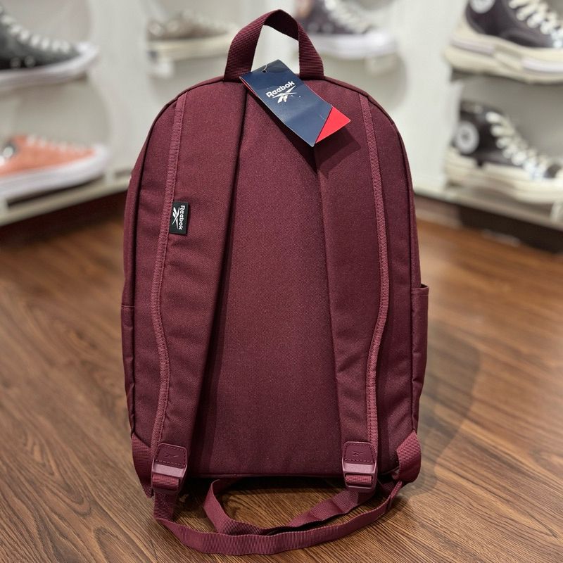 Jual Reebok Vector Backpack Classic Maroon (RESMI PT. MAP) | Shopee ...