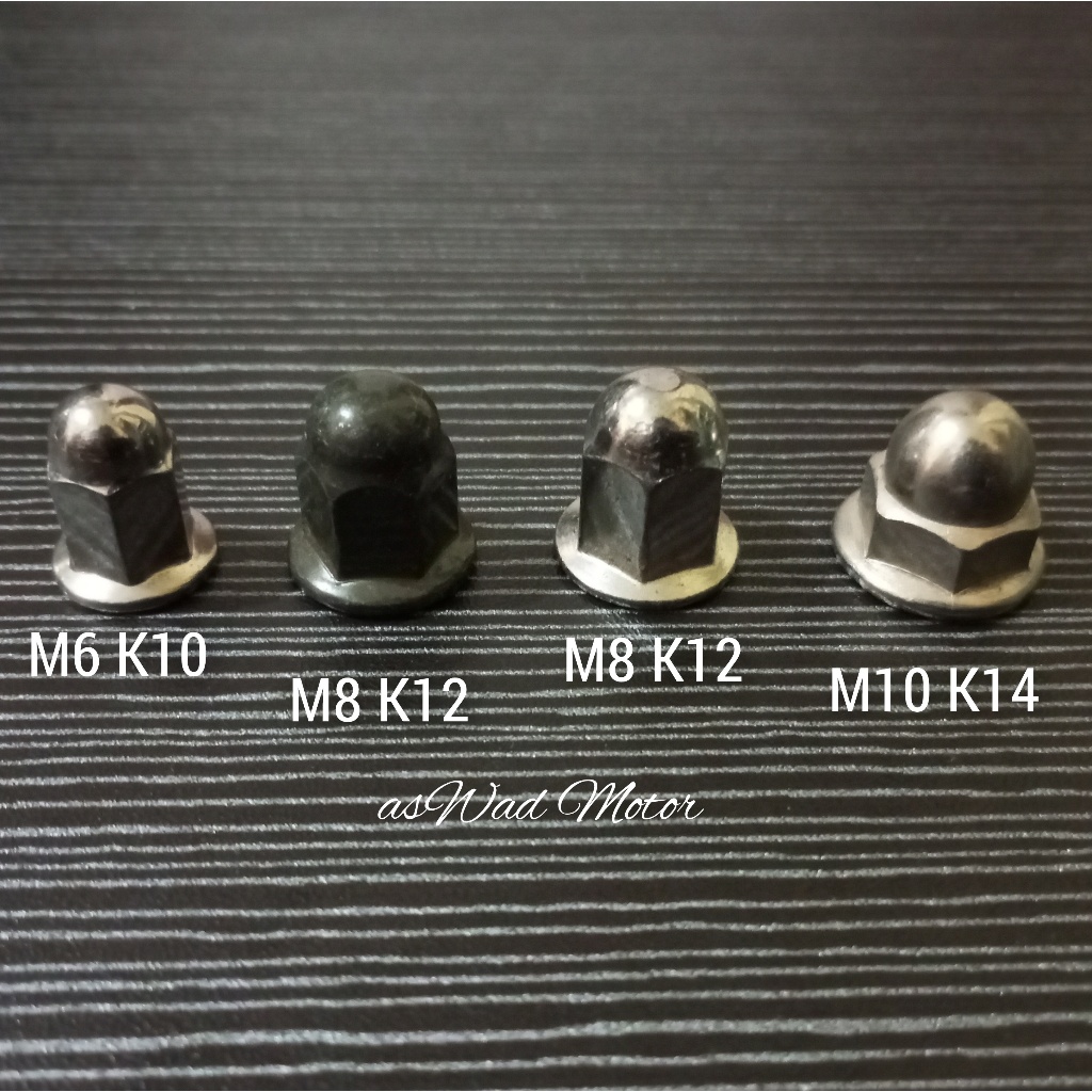 Jual MUR HEAD M6 K10 MUR SILINDER UNIVERSAL / MUR TOPI MUR SILINDER ...