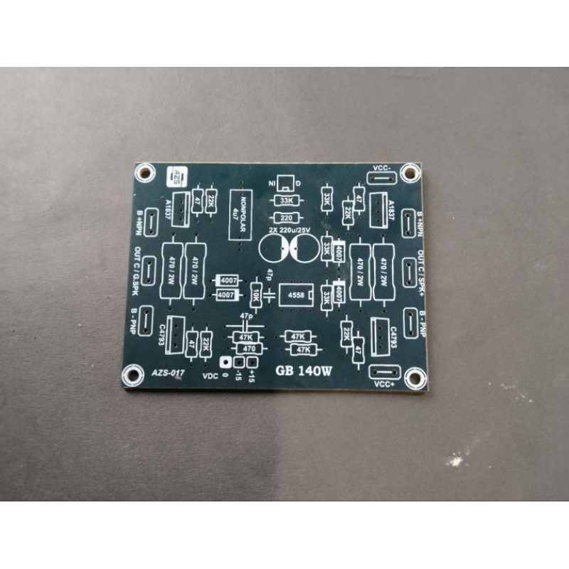 Jual PCB Driver Power GB Ground Bridge 140W Out Collector. | Shopee