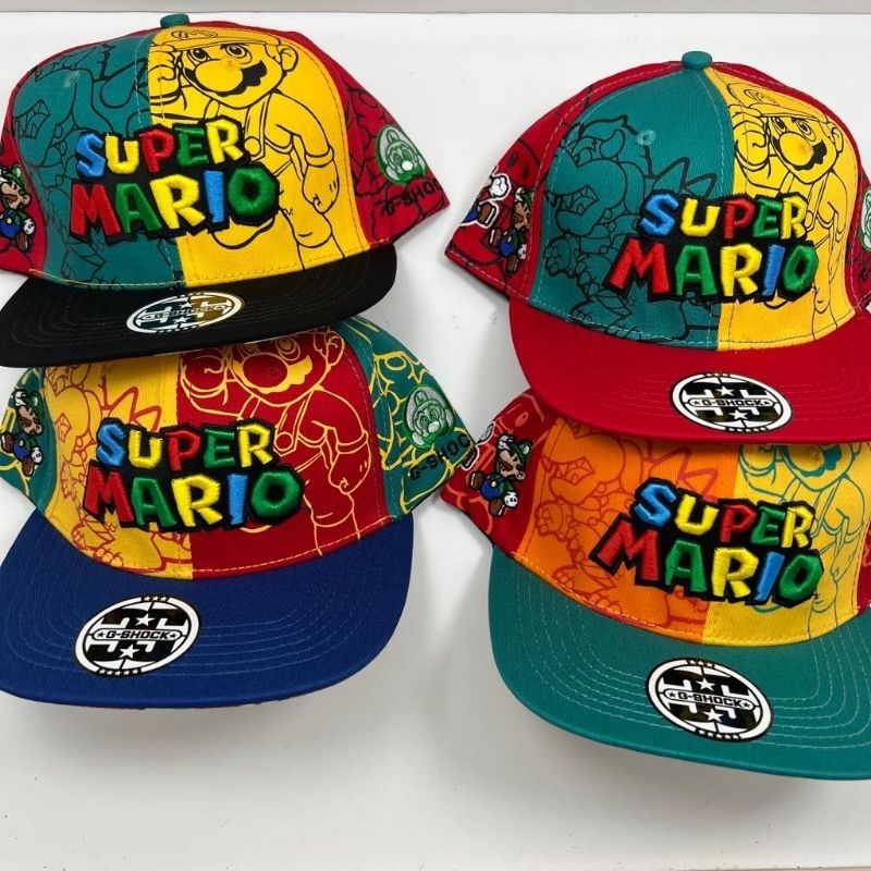 Jual Eta 74 Topi Snapback Mario Premium Kualiti | Shopee Indonesia