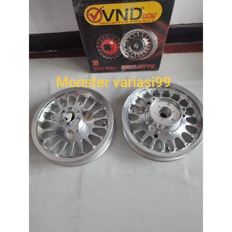 Jual VELG RACING VND ROULETTE NMAX 155 OLD RING 12 MODEL VESPA | Shopee ...