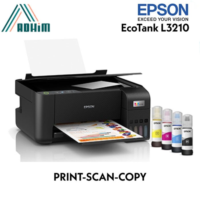 Jual EPSON PRINTER L3210 PRINT SCAN COPY A4 | Shopee Indonesia