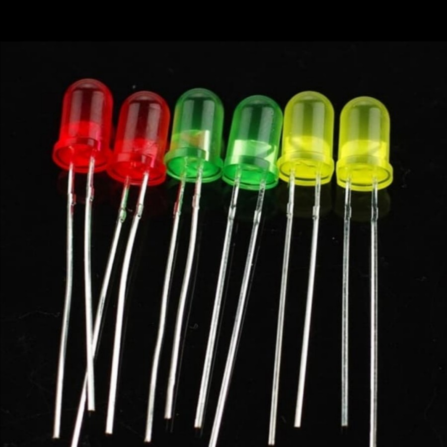 Jual PAKET LAMPU LED 100 PCS 5MM 4 WARNA | Shopee Indonesia