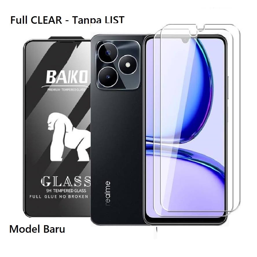 Jual BAIKO Tempred Glass Screen Protector REALME C75 C61 C63 C65