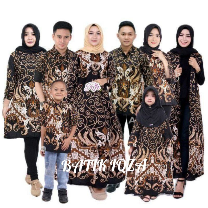 Jual SERAGAM BATIK SARIMBIT COUPLE PASANGAN KELUARGA TERBARU / SARIMBIT ...